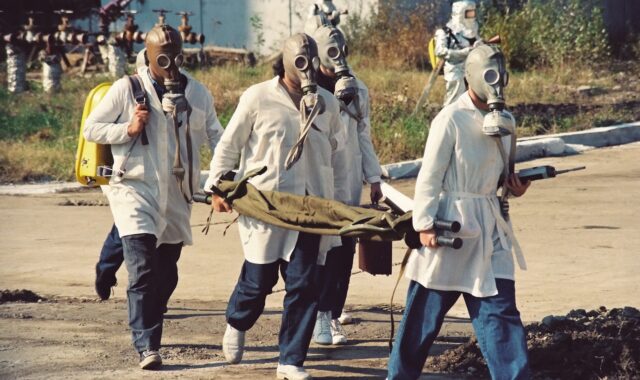 heavy water factory, chemical disaster exercise, calamity, rescue team, gas mask, hydrogen sulfide, lethal gas, industry, environment, toxic, danger, pollution, reactor component, nuclear energy, turnu severin, romania, calamity, rescue team, gas mask, gas mask, gas mask, gas mask, toxic, pollution, pollution, pollution, pollution, pollution, romania