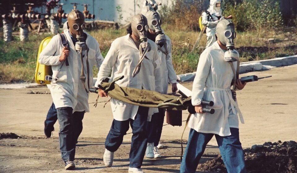 heavy water factory, chemical disaster exercise, calamity, rescue team, gas mask, hydrogen sulfide, lethal gas, industry, environment, toxic, danger, pollution, reactor component, nuclear energy, turnu severin, romania, calamity, rescue team, gas mask, gas mask, gas mask, gas mask, toxic, pollution, pollution, pollution, pollution, pollution, romania