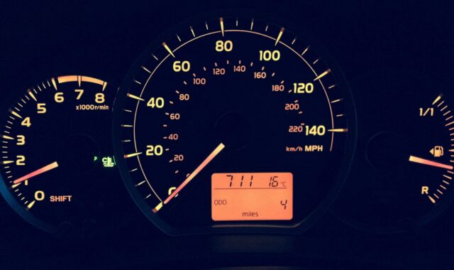 car, miles, low mileage, new car, dashboard, speedometer, speed, odometer, car wallpapers, fuel, rev counter, revs, 0-60, 0 mph, blue car