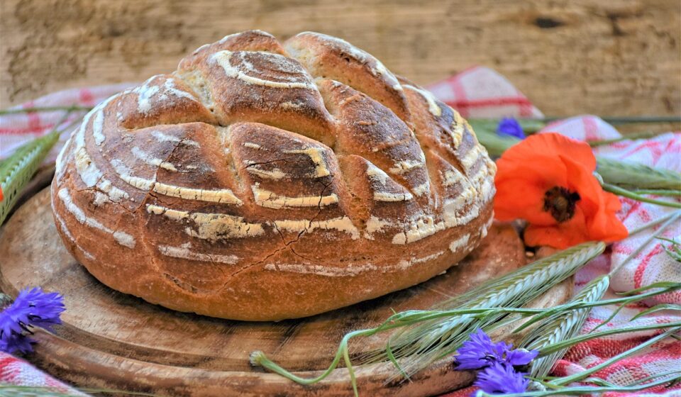 loaf, wheat, rye, dough, sauereig, bio, baked, oven, steam, to form, a sourdough starter, to bake, naturally, spices, homemade, food photo, yummy, food, carbohydrates, basic food, kitchen